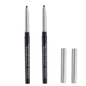 NEW Clinique Quickliner for Eyes Intense Black 01 Eyeliner Mini LOT OF 2